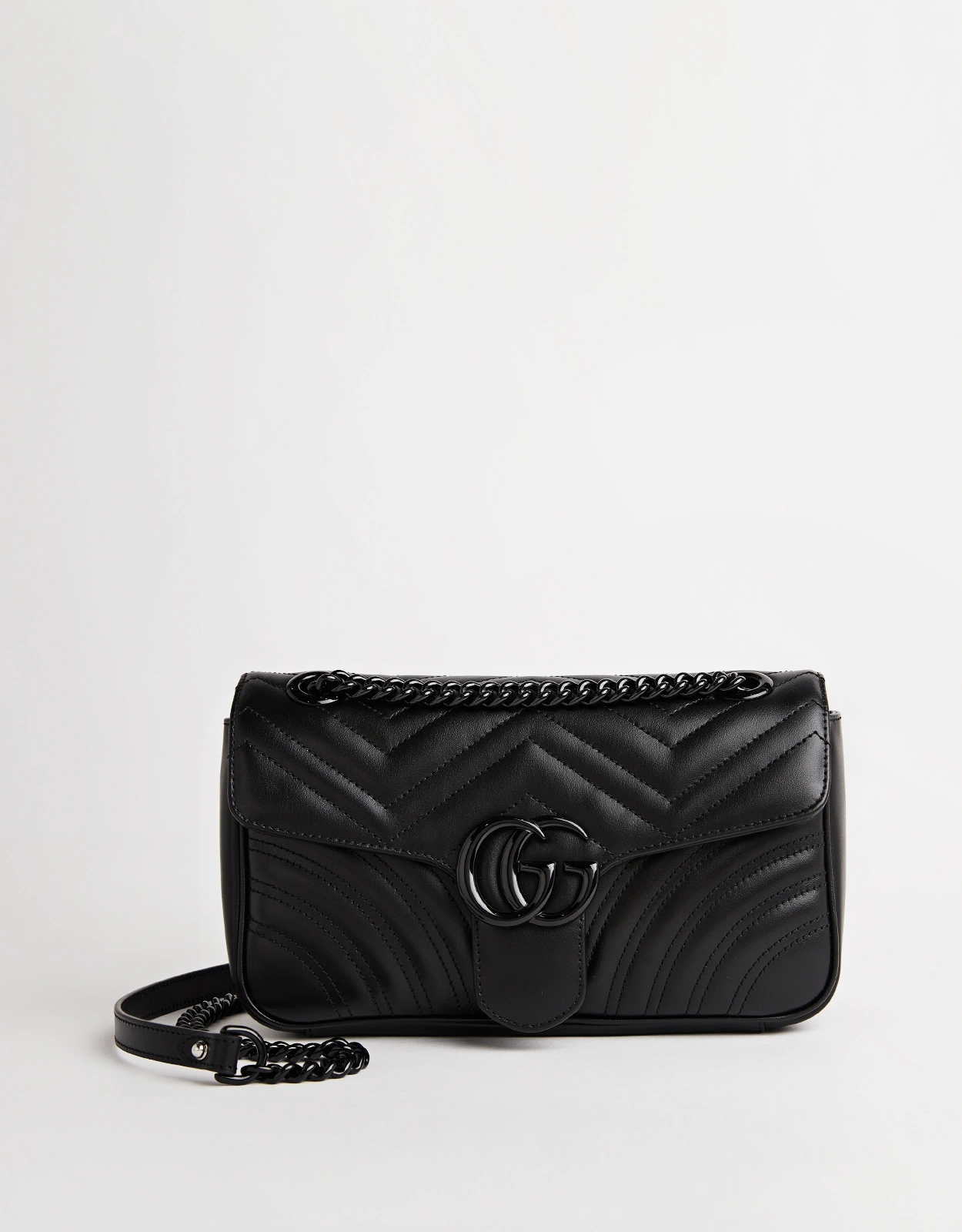 GG Marmont small quilted leather chain crossbody bag