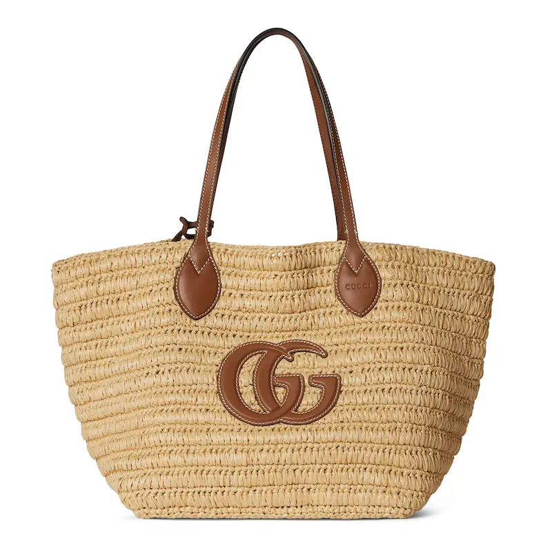 Medium Woven Tote Bag