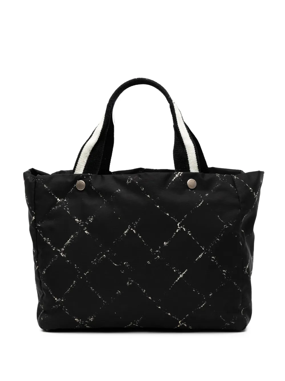 CHANEL Pre-Owned 2000-2002 Old Travel Line Nylon tote bag