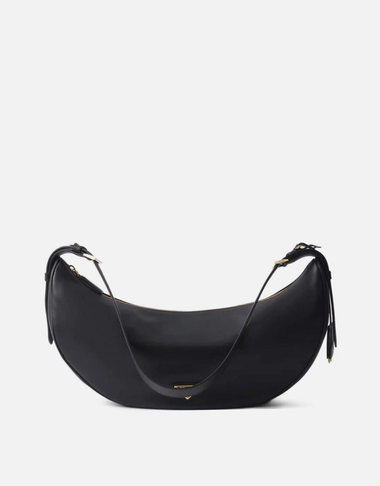 Prada Large Crescent Calfskin Shoulder Bag