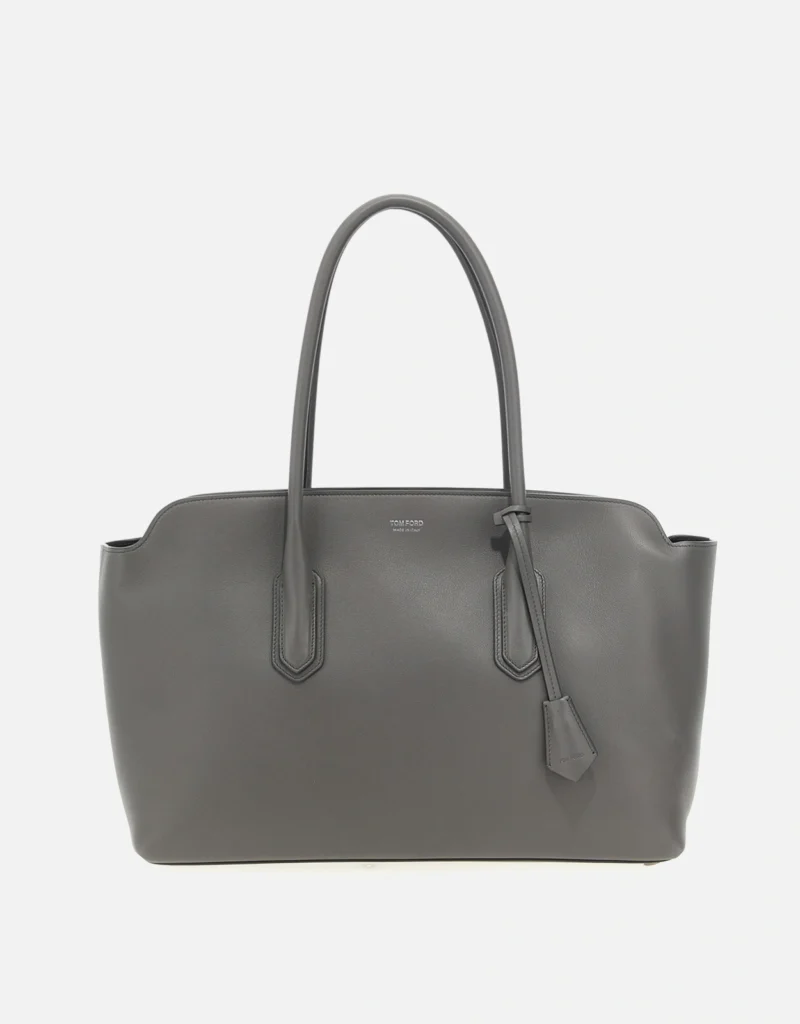 Tom Ford Calfskin Logo Shoulder Bag
