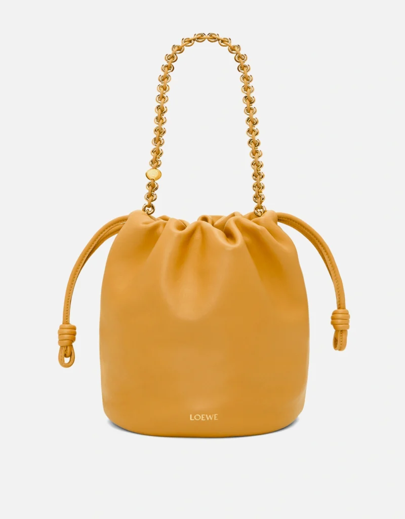 Loewe Flamenco nappa leather bucket bag