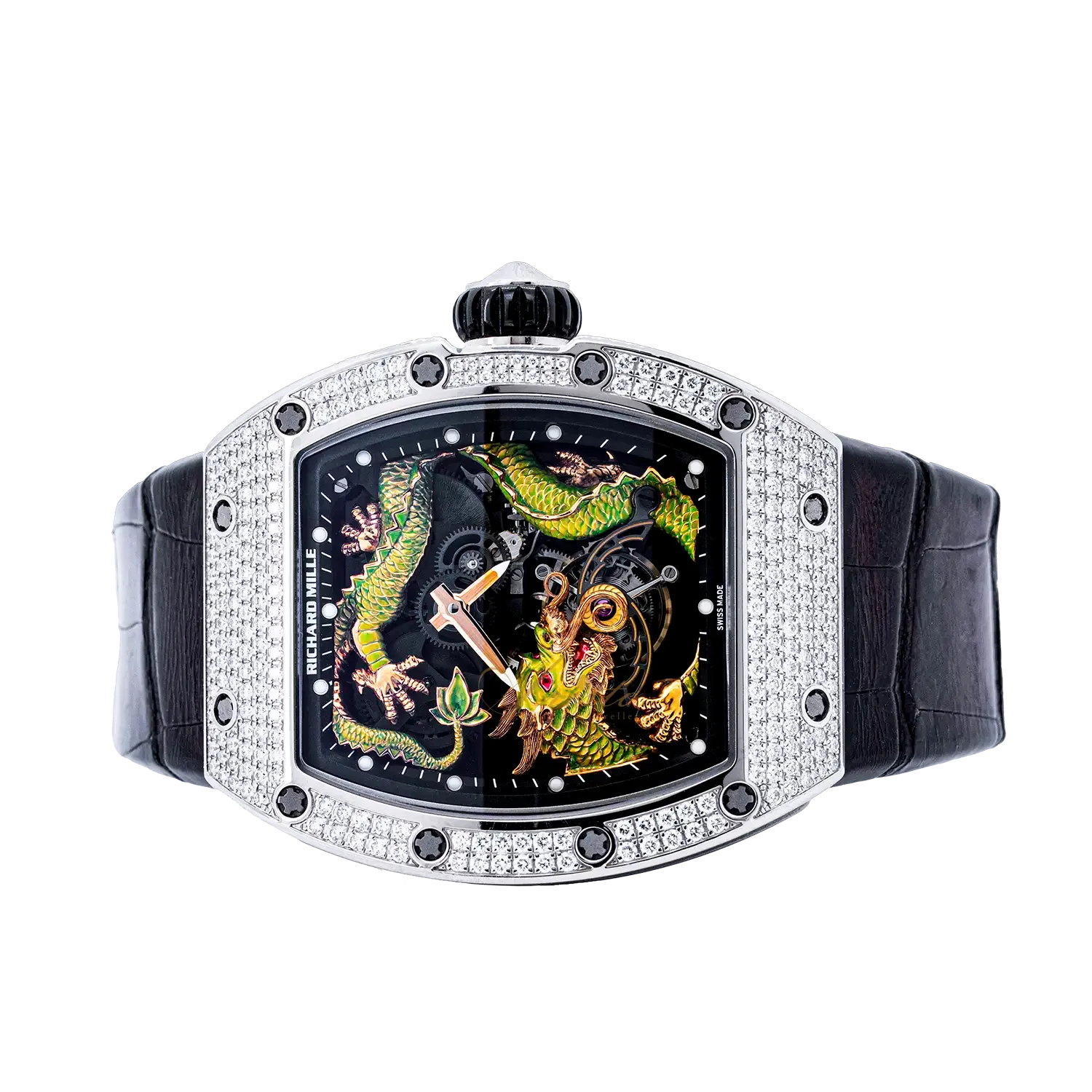 RICHARD MILLE-RM057 WG Full Setting Green Dragon-20009-1723185578499-4