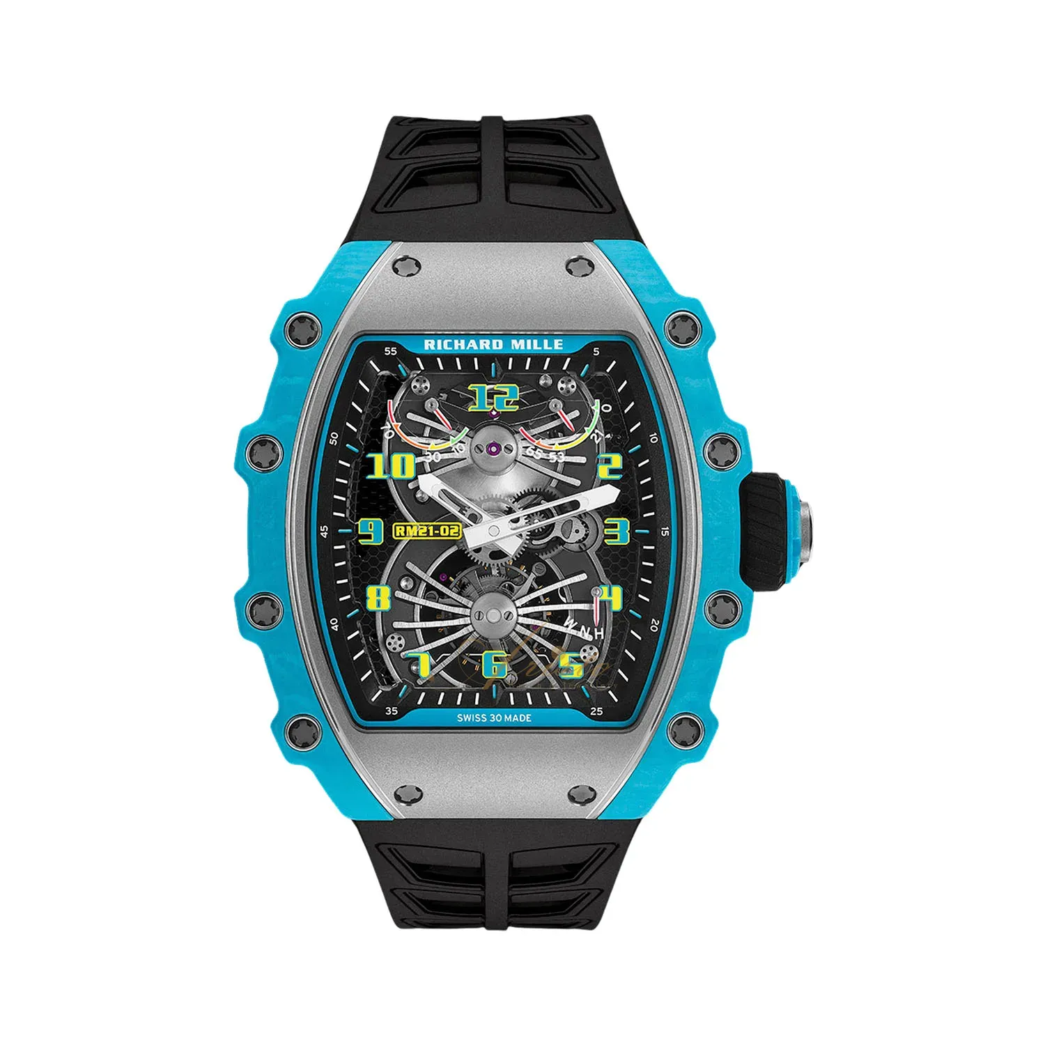 Richard Miller RM21-02 Blue Caribbean Quartz TPT