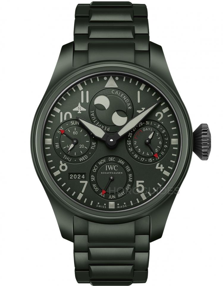 TOP GUN Navy Air Combat Force Perpetual Calendar Watch "Forestland" Special Edition