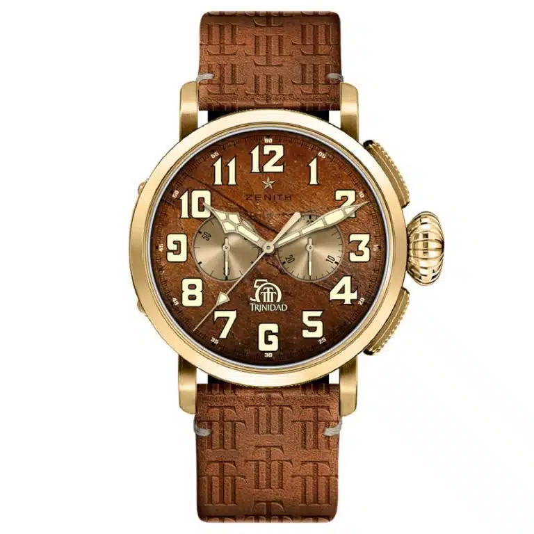 Zenith 30.2430.4069/78.C811 Pilot Type 20 Chronograph Trinidad 50th Anniversary Edition Watch